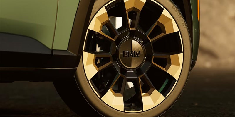 BMW XM wheel and tire